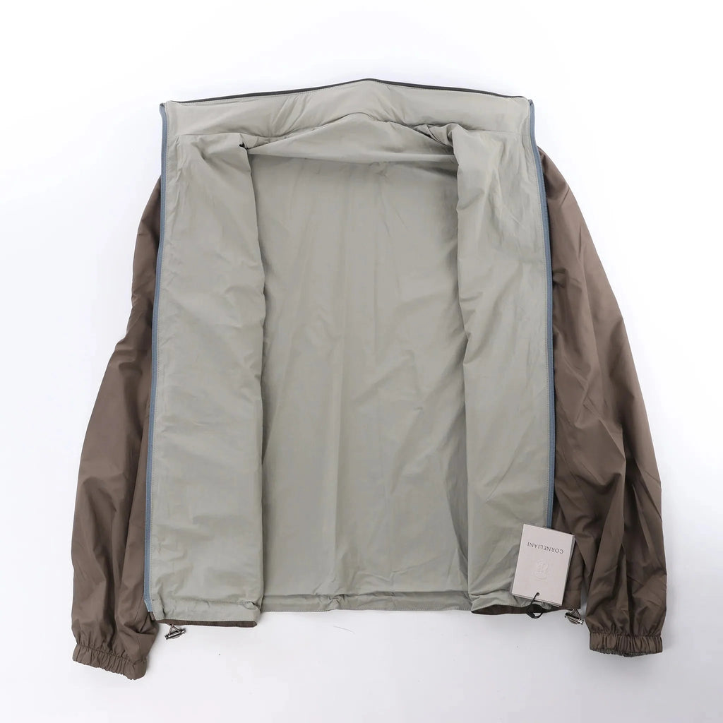 Corneliani Reversible Jacket in Brown, Size 50 IT