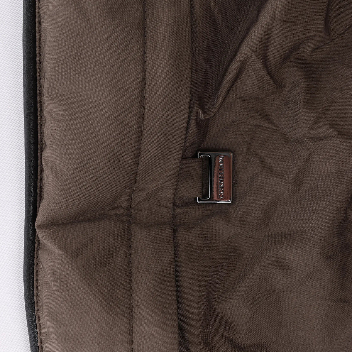 Corneliani Reversible Jacket in Brown, Size 50 IT