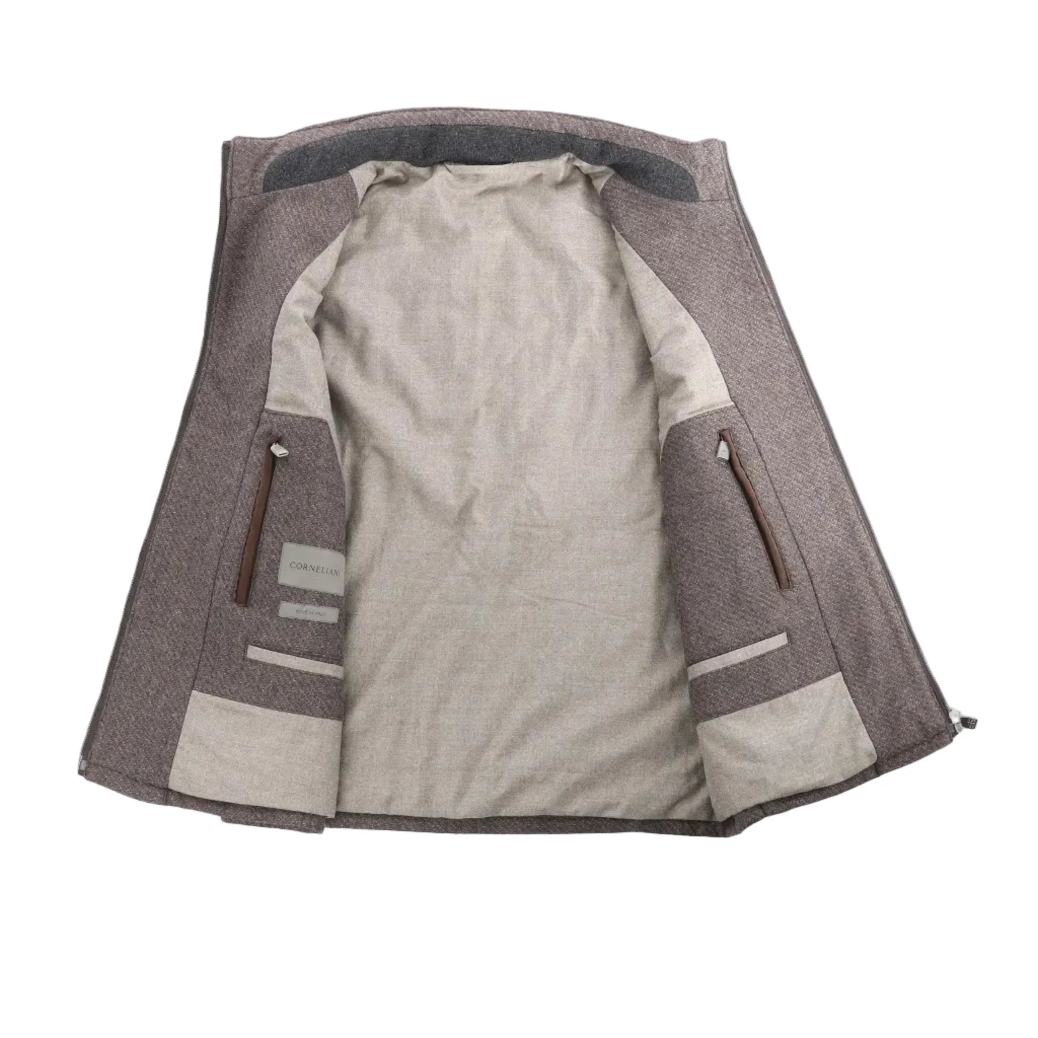 Corneliani Silk-Cashmere Vest, Size 50 IT