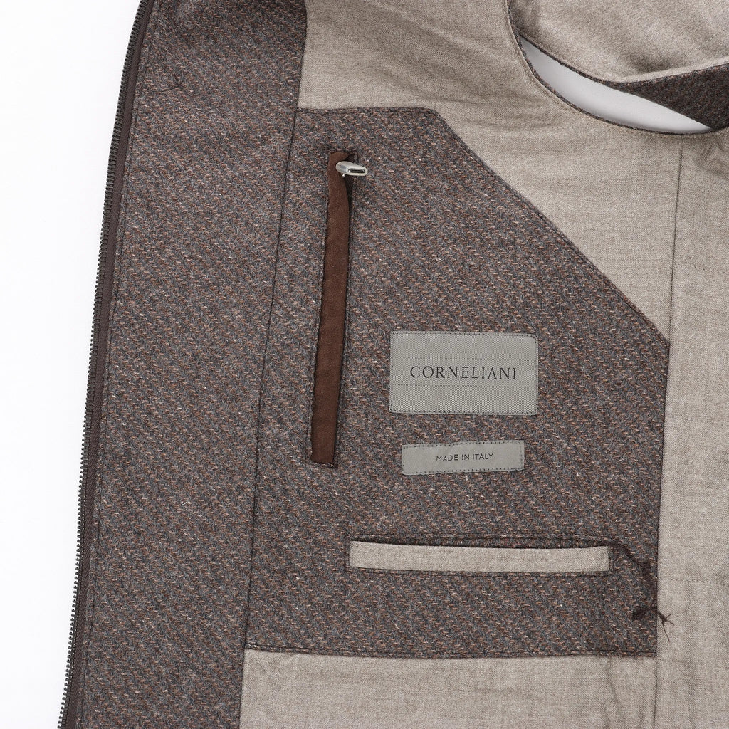 Corneliani Silk-Cashmere Vest, Size 50 IT