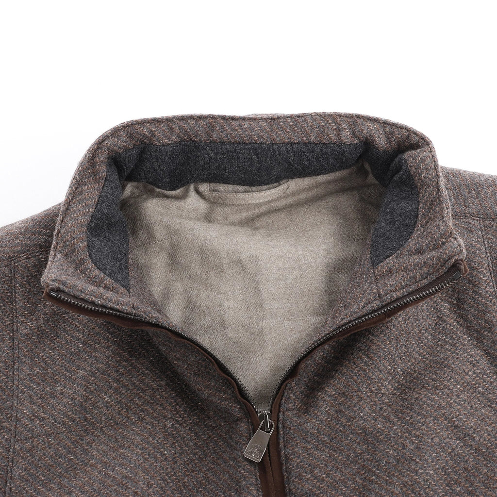 Corneliani Silk-Cashmere Vest, Size 50 IT