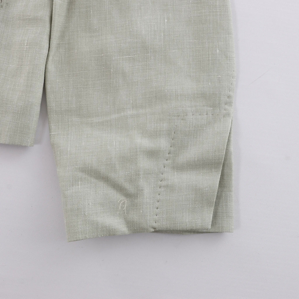 Corneliani Silk x Mohair Overshirt in  Green, Size 50 IT