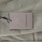 Corneliani Silk x Mohair Overshirt in  Green, Size 50 IT