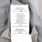 Corneliani Zip Gilet in Gray, Size 50 IT
