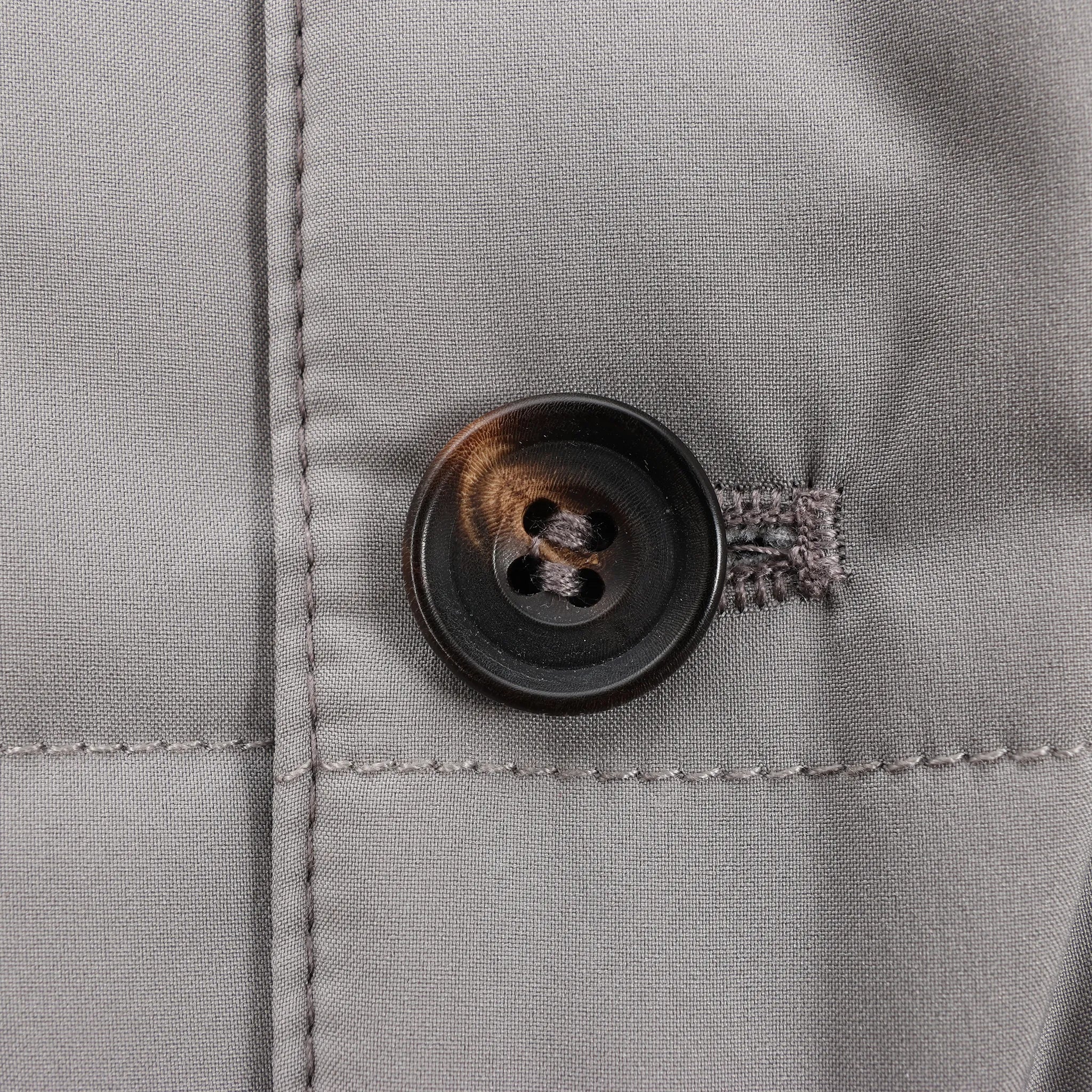 Corneliani Zip Gilet in Gray, Size 50 IT