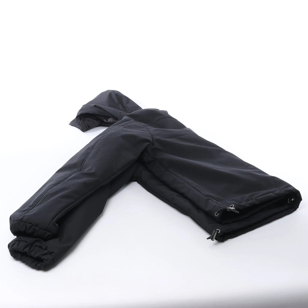CoSTUME NATIONAL Giubbino Hooded Jacket in Black, Size IT 48