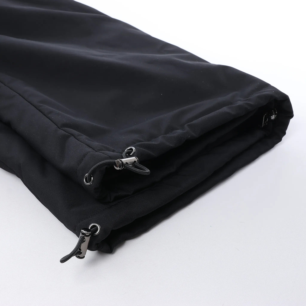 CoSTUME NATIONAL Giubbino Hooded Jacket in Black, Size IT 48