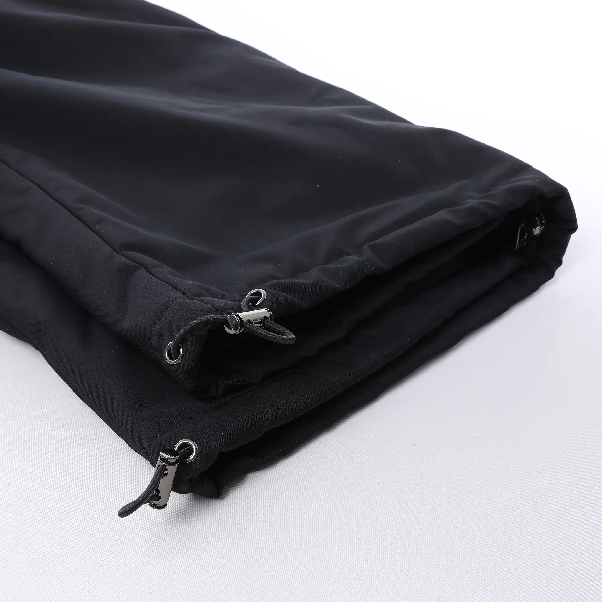 CoSTUME NATIONAL Giubbino Hooded Jacket in Black, Size IT 48