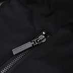 CoSTUME NATIONAL Giubbino Hooded Jacket in Black, Size IT 48