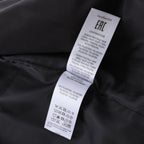CoSTUME NATIONAL Giubbino Hooded Jacket in Black, Size IT 48