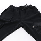 CoSTUME NATIONAL Nylon Joggers in Black, Size 48 IT