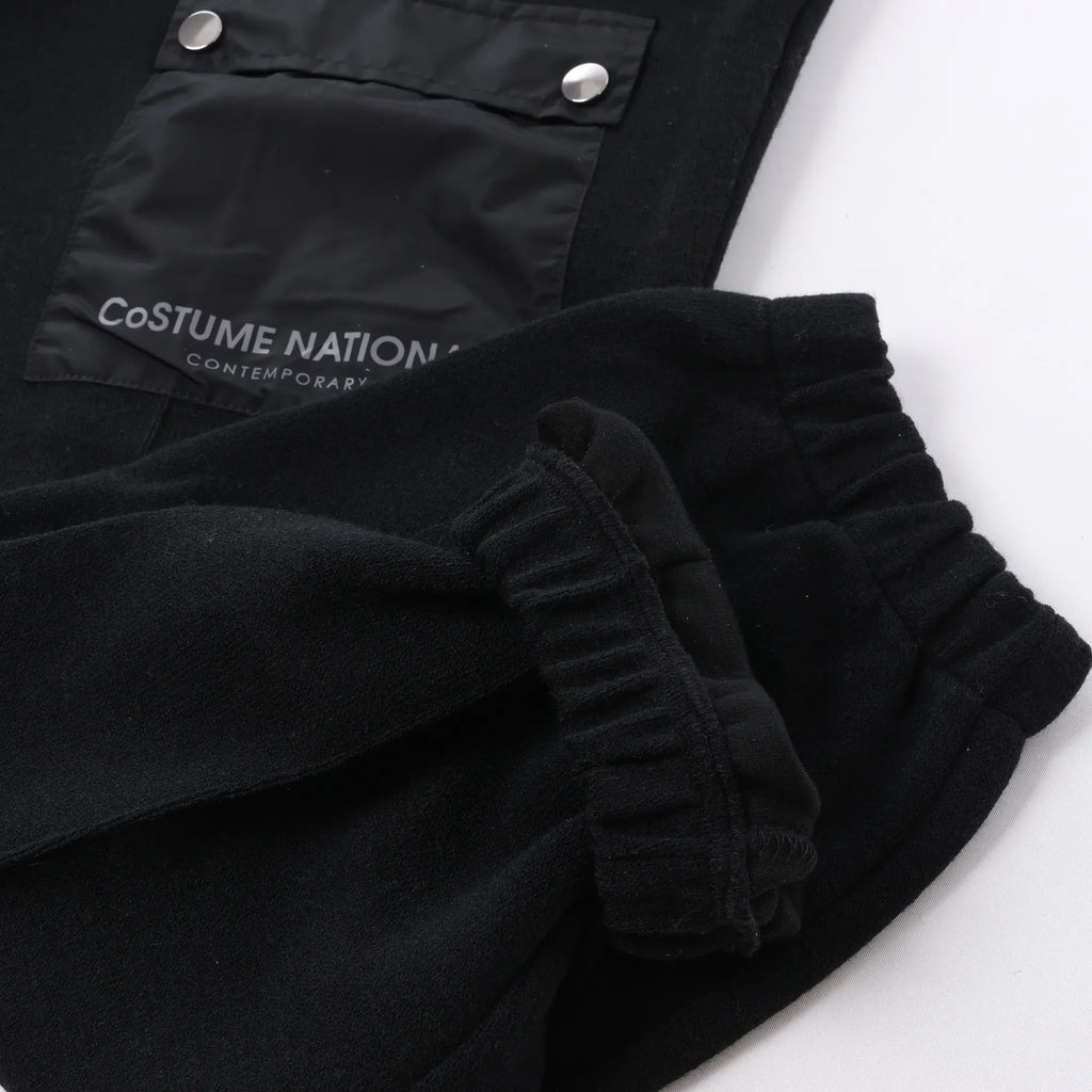 CoSTUME NATIONAL Nylon Joggers in Black, Size 48 IT