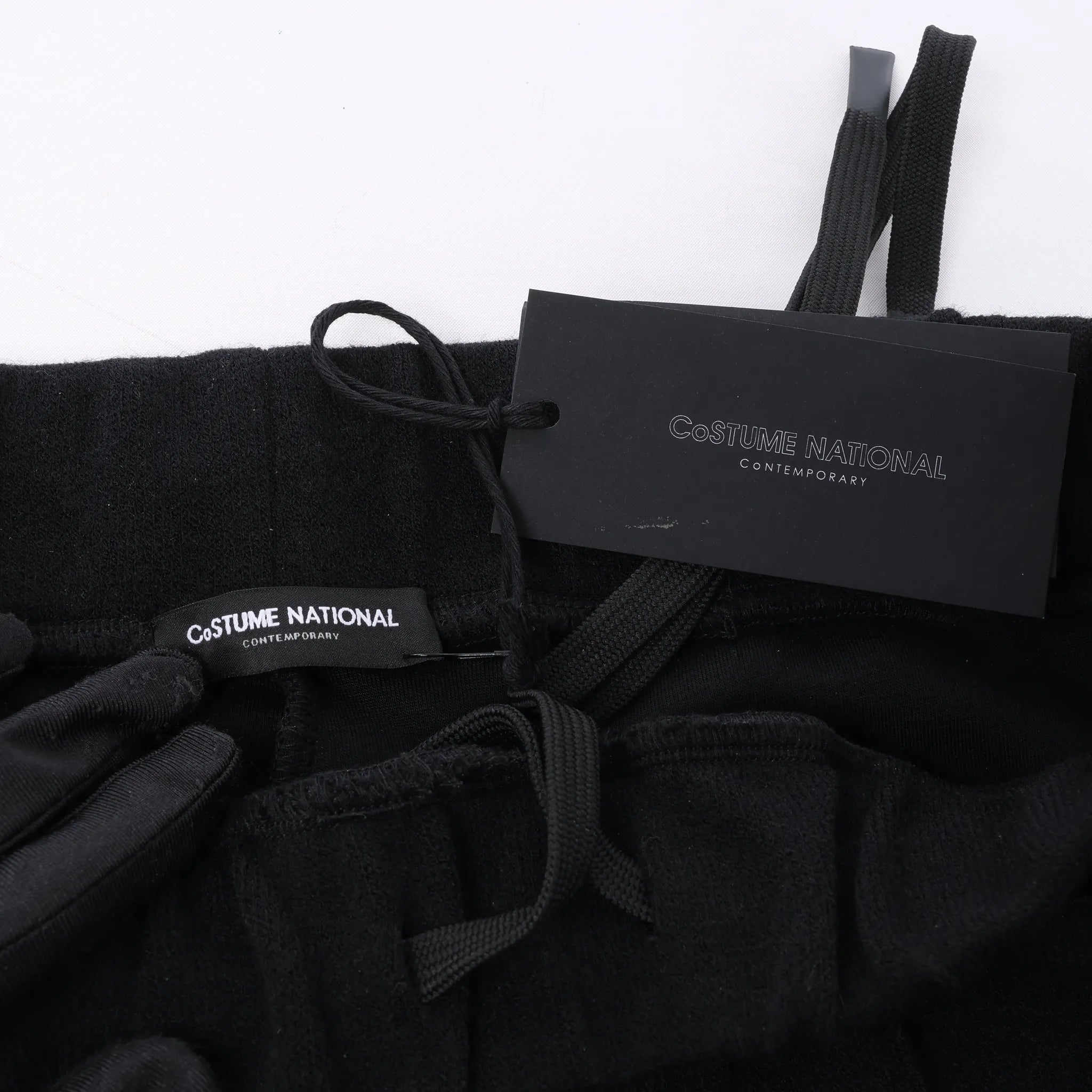 CoSTUME NATIONAL Nylon Joggers in Black, Size 48 IT