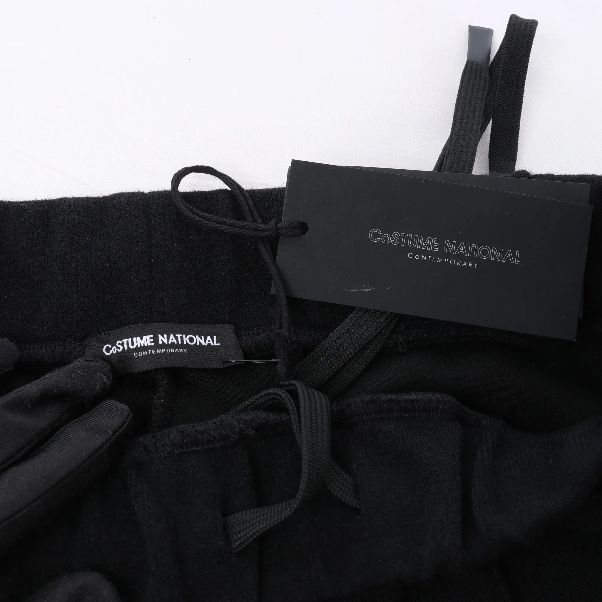 CoSTUME NATIONAL Nylon Joggers in Black, Size 48 IT