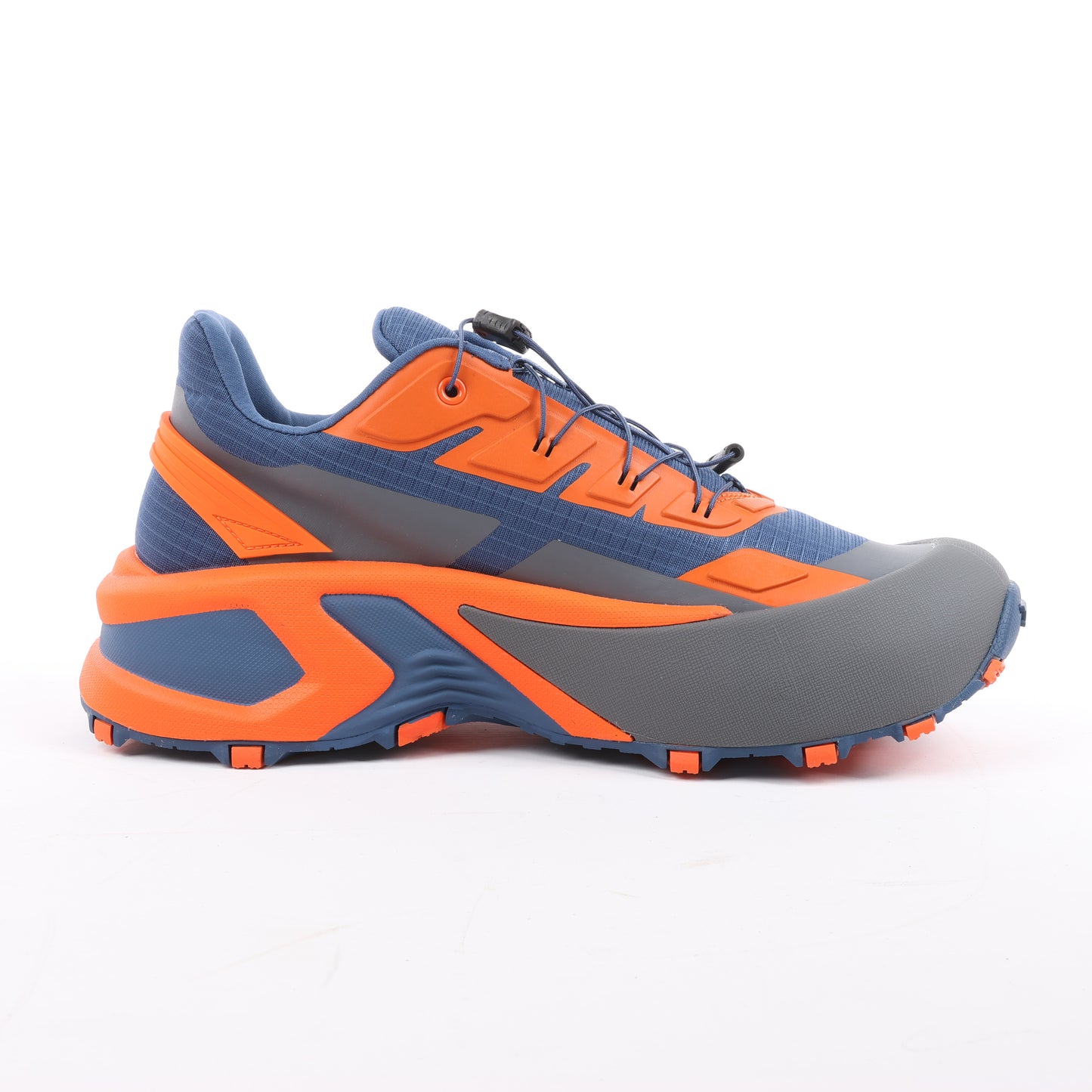 Diesel D-Cage Runner in Navy Blue x Orange, Size 43 EU