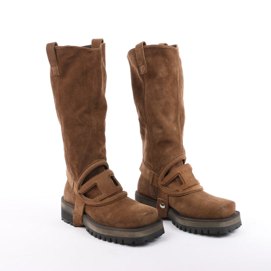 Diesel D-Texan 2in1 Ch in Brown, Size 39 EU