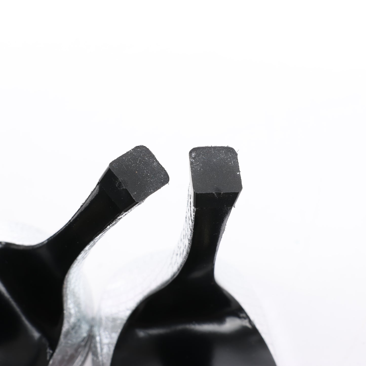 Diesel D-Venus Lackleder-Slingback-Pumps mit Prägung in Silber, Größe 37 EU