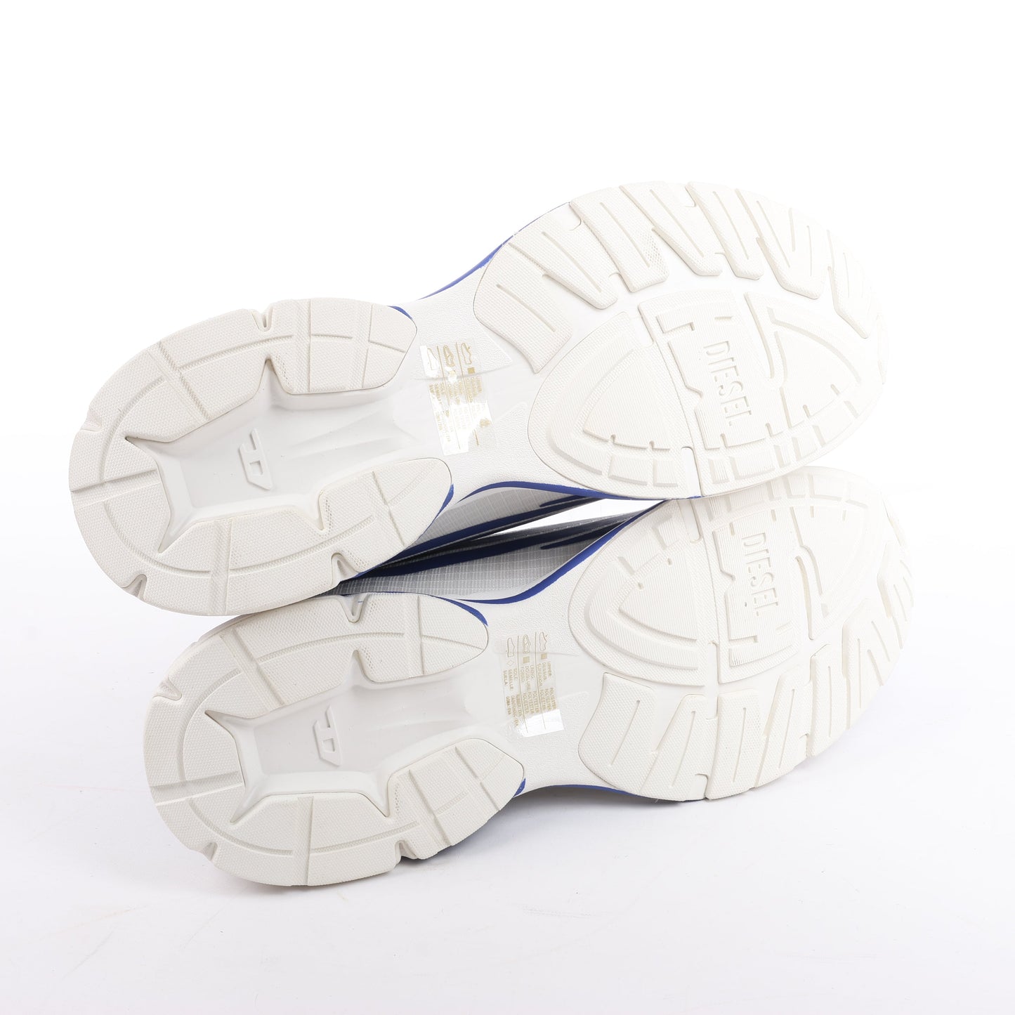 Diesel Multi D-Airspeed Low-Striped sneakers in coated ripstop, Size 42 EU