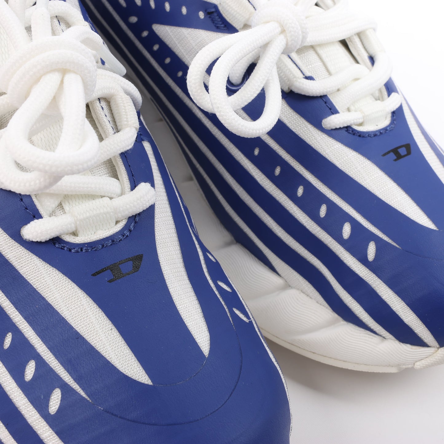 Diesel Multi D-Airspeed Low-Striped sneakers in coated ripstop, Size 42 EU