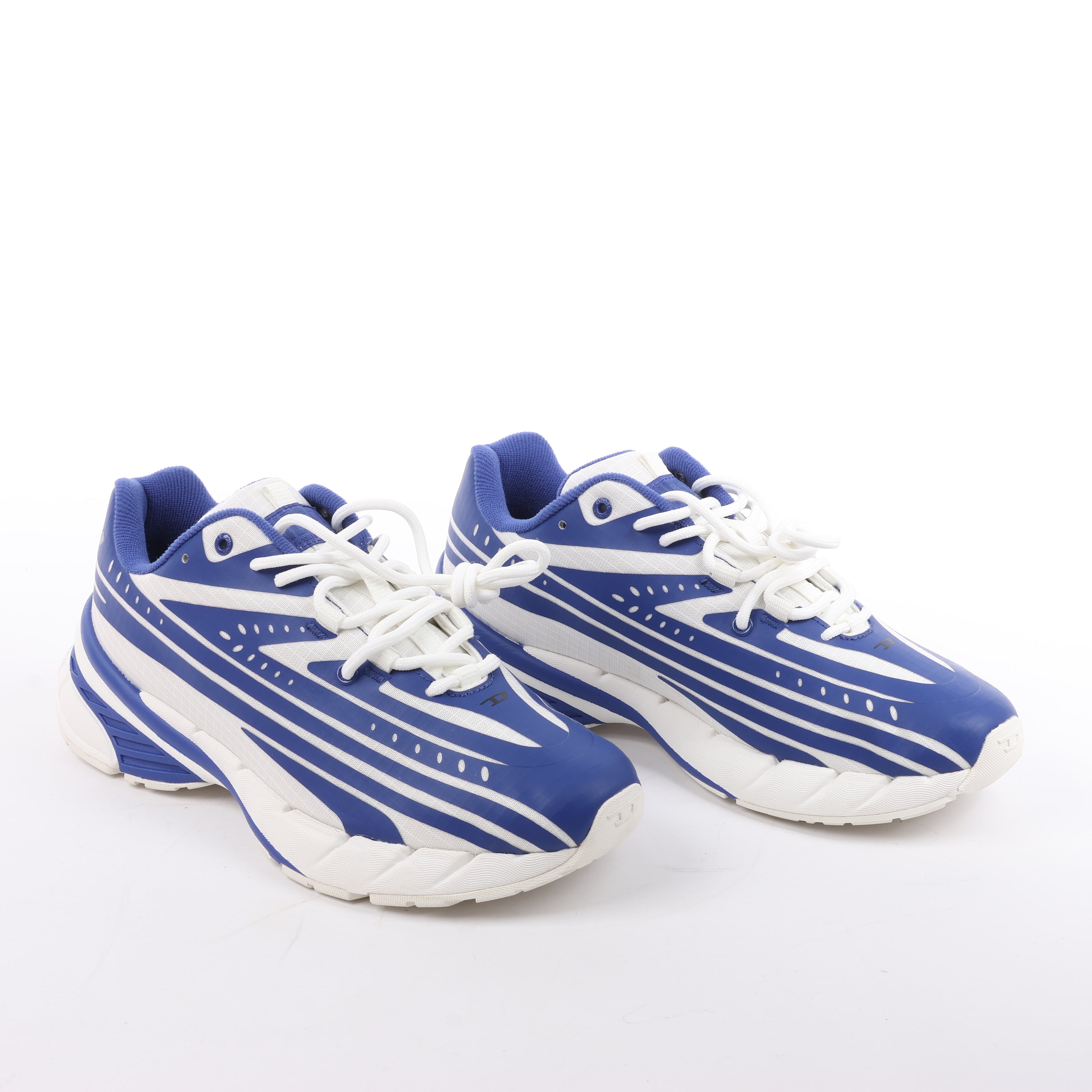 Diesel Multi D-Airspeed Low-Striped sneakers in coated ripstop, Size 42 EU