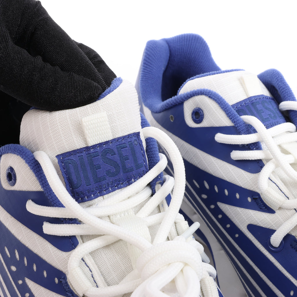 Diesel Multi D-Airspeed Low-Striped sneakers in coated ripstop, Size 42 EU