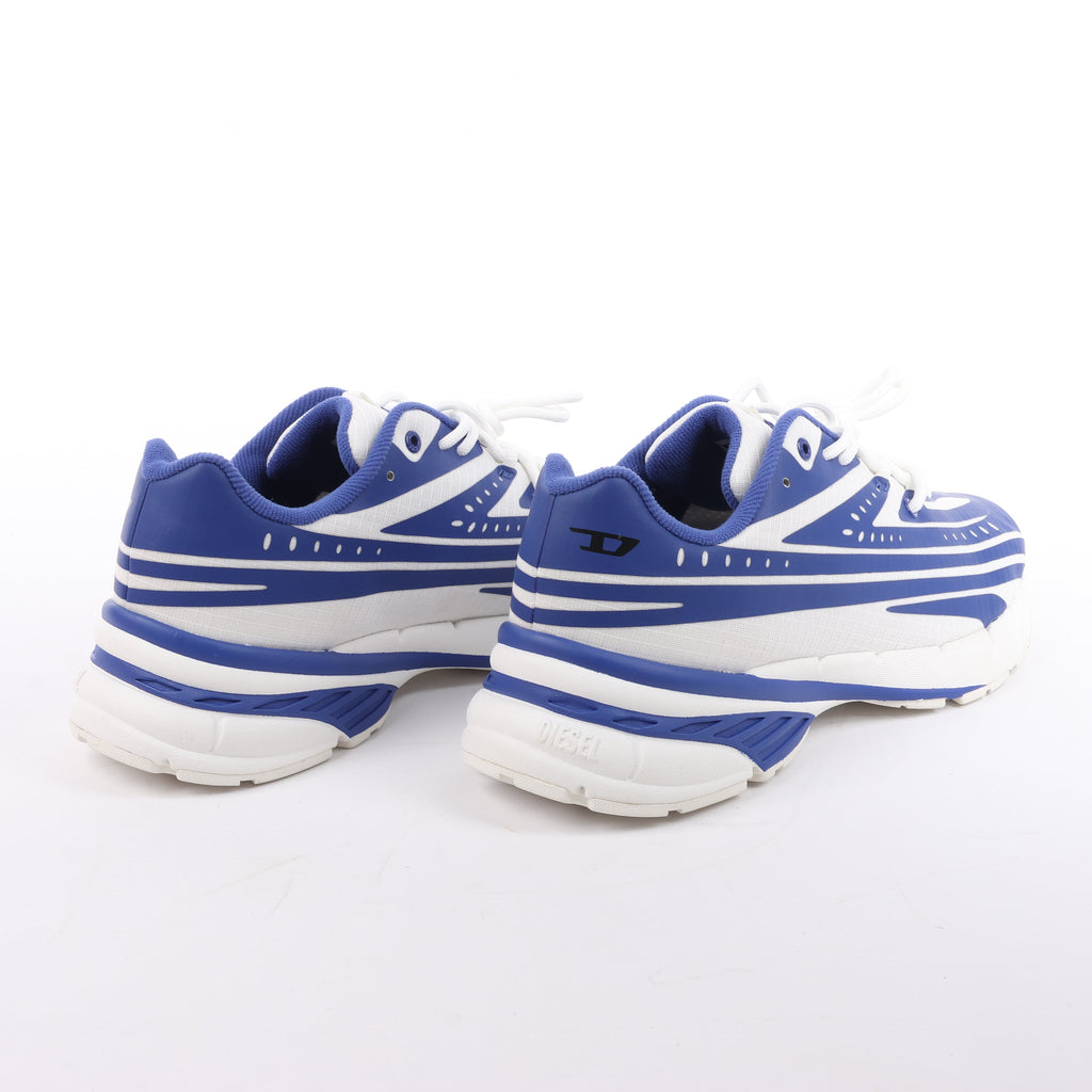 Diesel Multi D-Airspeed Low-Striped sneakers in coated ripstop, Size 42 EU