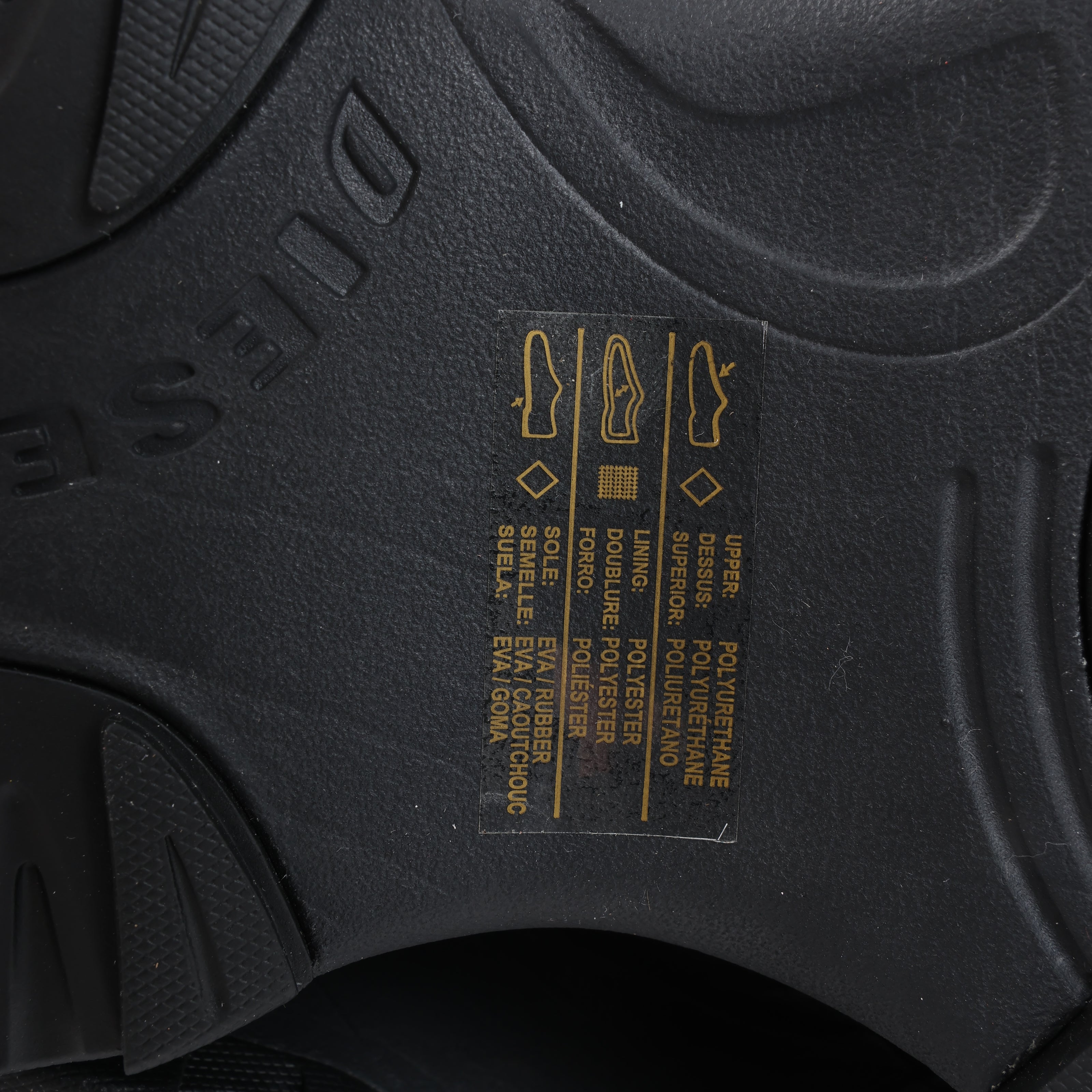 Diesels S-D Runner Mule X in Black, Size 42 EU