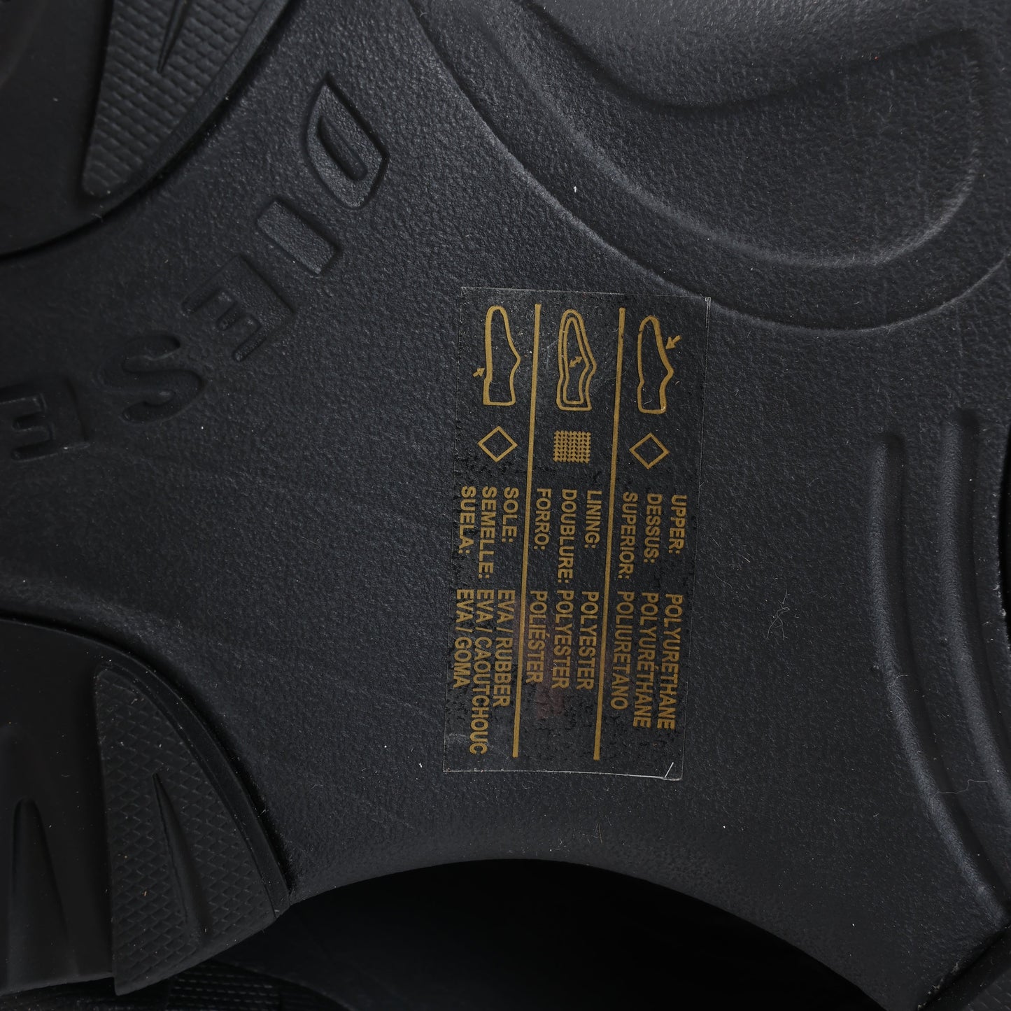 Diesels S-D Runner Mule X in Black, Size 42 EU