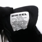Diesel White S-D-Runner-Slip-on sneakers with Oval D instep, Size 36 EU