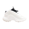 Diesel White S-D-Runner-Slip-on sneakers with Oval D instep, Size 36 EU