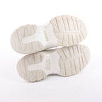 Diesel White S-D-Runner-Slip-on sneakers with Oval D instep, Size 36 EU