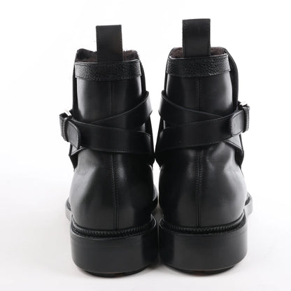 DIOR HOMME Leather Ankle Boots in Black 15HSU, Size 43 EU