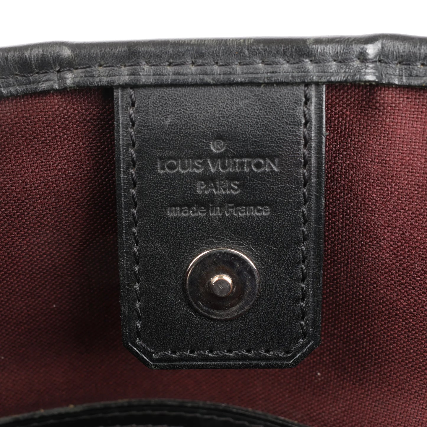 Louis Vuitton Davis Damier Ebene Handbag in Brown