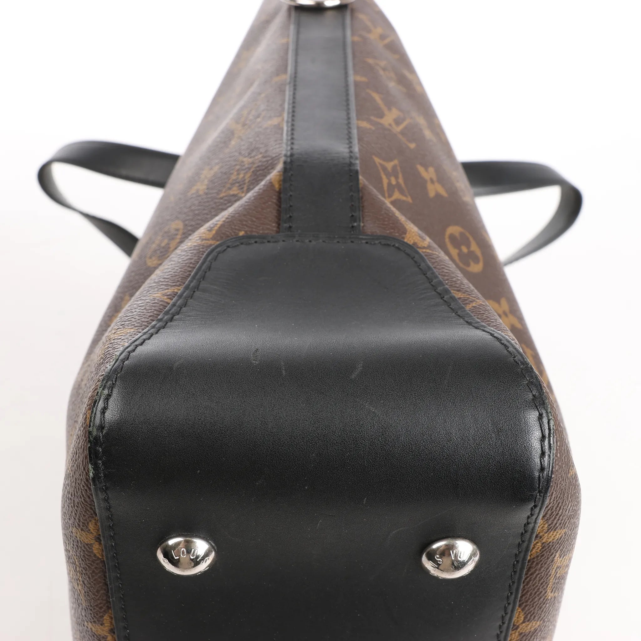 Louis Vuitton Davis Damier Ebene Handbag in Brown