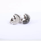 De Grisogono Heart White x Black Diamond WG Earrings