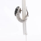 De Grisogono Heart White x Black Diamond WG Earrings