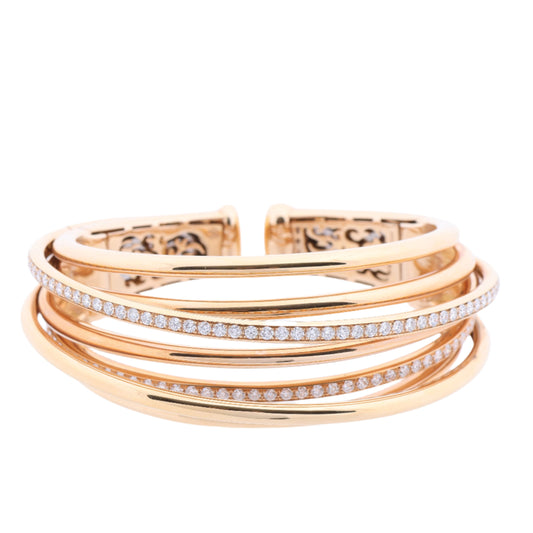 De Grisogono Allegra Rose Gold with Diamonds Bracelet