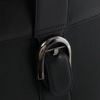 Delvaux Brillant MM Leather 2Way Handbag in Black