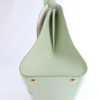 Bolso de mano Delvaux Brillant MM de cuero 2 vías en verde