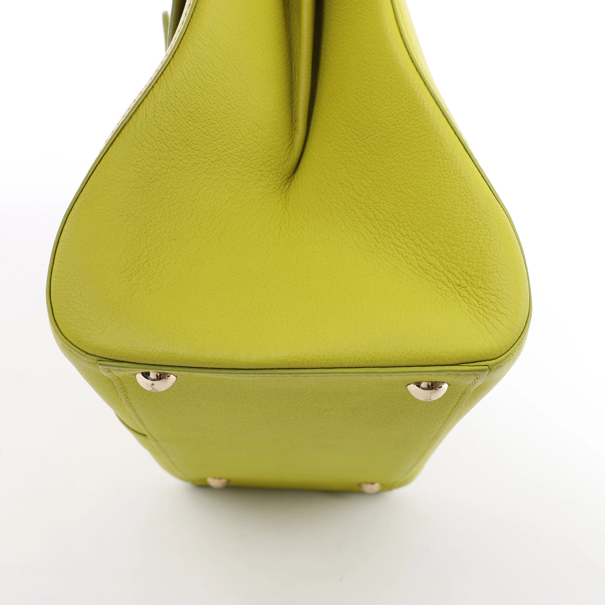 Bolso de mano Delvaux Brillant MM de cuero 2 vías en verde