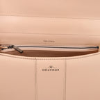Delvaux Brillant MM Leather 2Way Handbag Pink