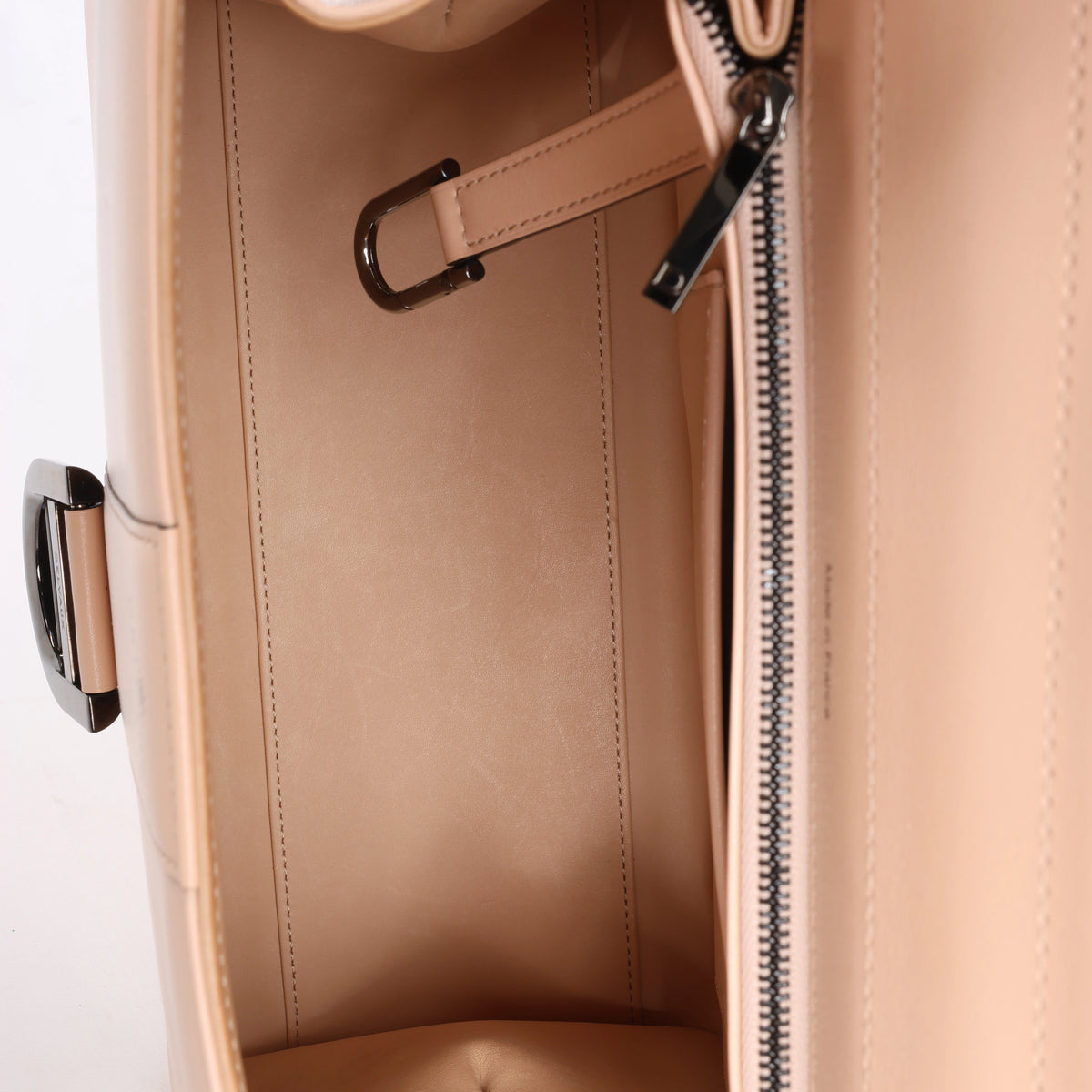 Delvaux Brillant MM Leather 2Way Handbag Pink