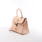 Delvaux Brillant MM Leather 2Way Handbag Pink