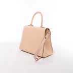 Delvaux Brillant MM Leather 2Way Handbag Pink