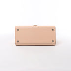Delvaux Brillant MM Leather 2Way Handbag Pink