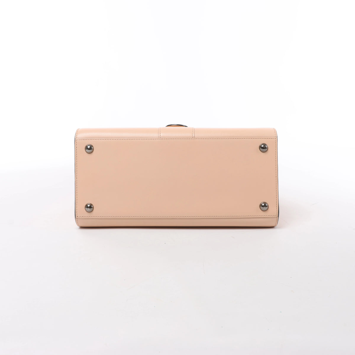 Delvaux Brillant MM Leather 2Way Handbag Pink