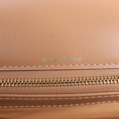 Sac à main double usage en cuir Delvaux Brillant MM beige