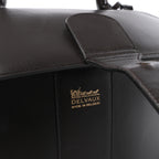 Delvaux Brillant MM Leather Handbag in Brown