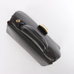 Delvaux Brillant MM Leather Handbag in Brown
