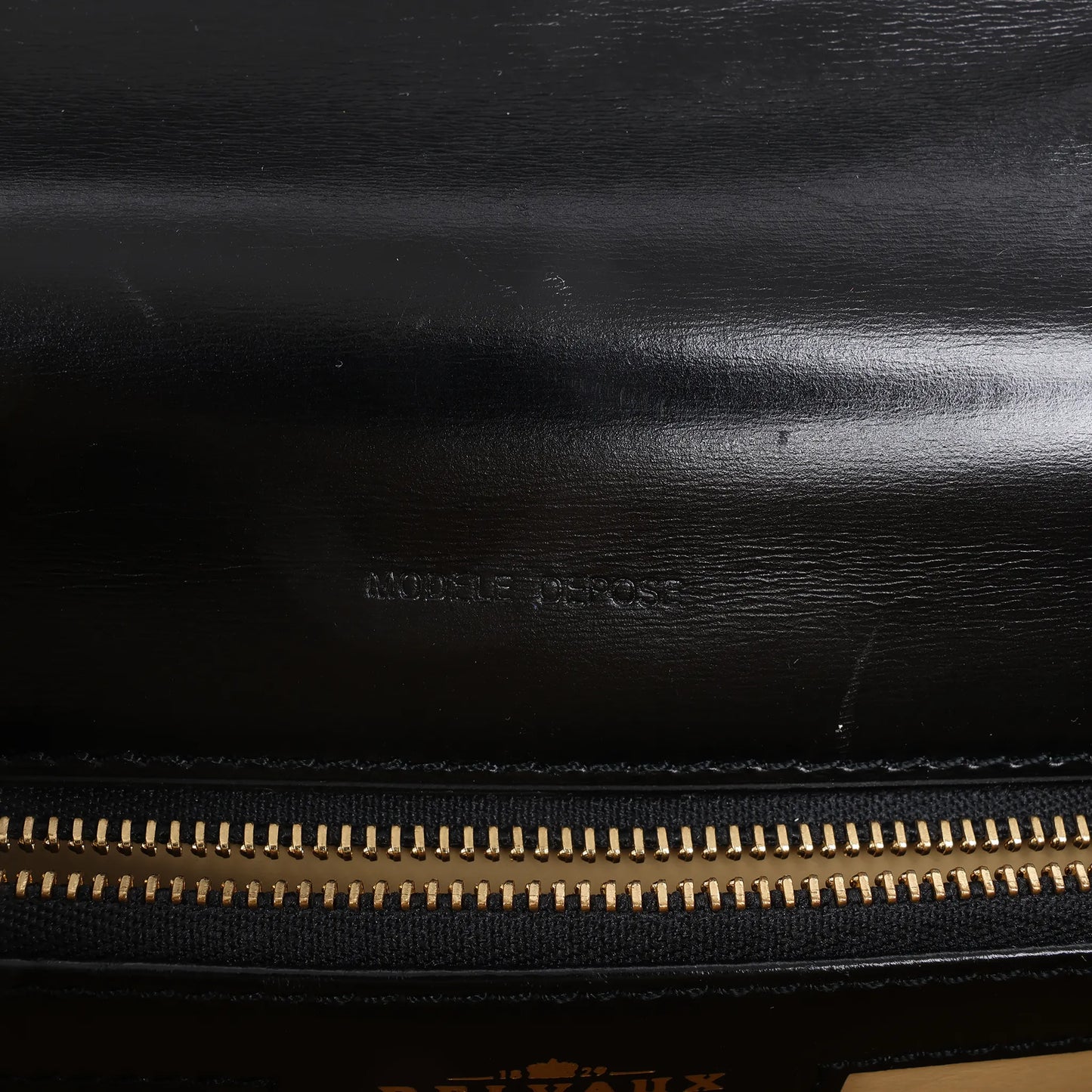 Delvaux Brillant PM Leather Handbag in Black
